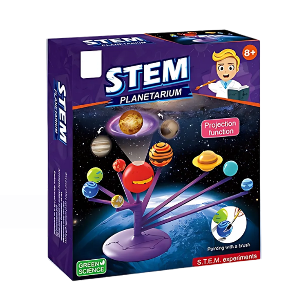 🚀 Kit Sistem Solar Motorizat pentru Copii – Descoperă Universul! 🌟