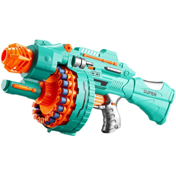 🔫 Blaster Automat cu 40 de Gloanțe Moi – Putere și Distracție! 🎯