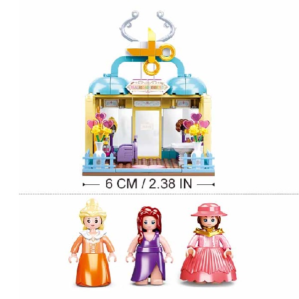 Setul de construcție Sluban Girl’s Dream „Salon de frumusețe”