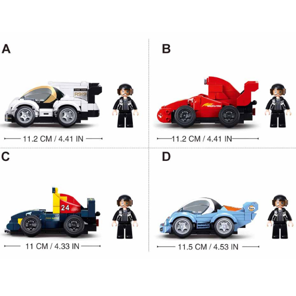 📌 Set de Construcție – Automobil de Curse 🚗🏁