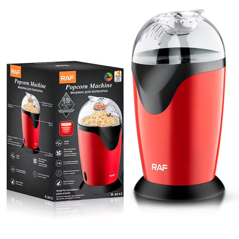 Popcorn Maker RAF R.9012, 1200W – Popcorn Sănătos și Confortabil Acasă