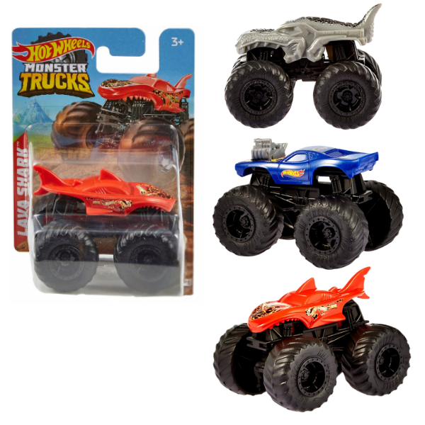 Camioane Monster Trucks Hot Wheels 1:70 – Distracție la scară mică, impact uriaș!
