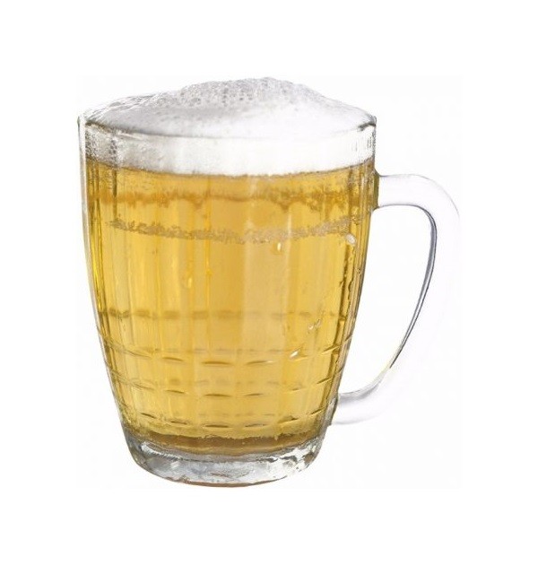 Halbă bere NOSTALGIE 500 ml OSZ – Sticlă rezistentă, design clasic