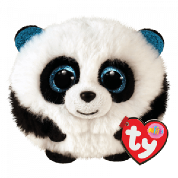Мягкая игрушка TY42526 Панда BAMBOO 10 см (Puffies) – очаровательный и пушистый друг!
