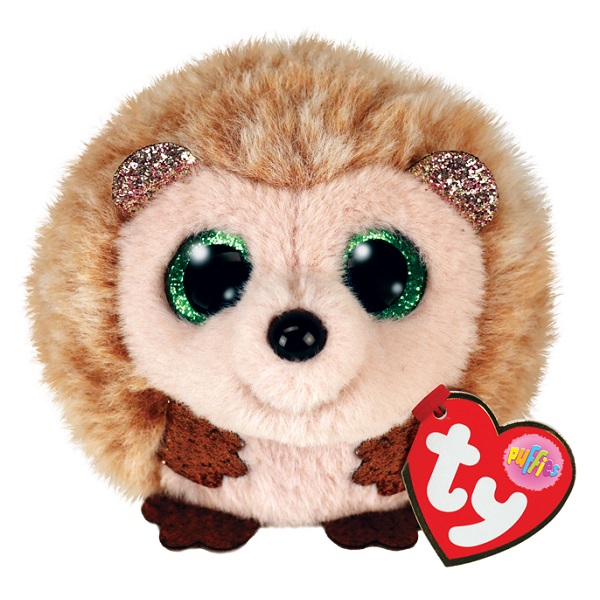 Ariciul Hazel 10 cm Beanie Balls – Minge Ty cu Ochi Strălucitori și Blăniță Fină