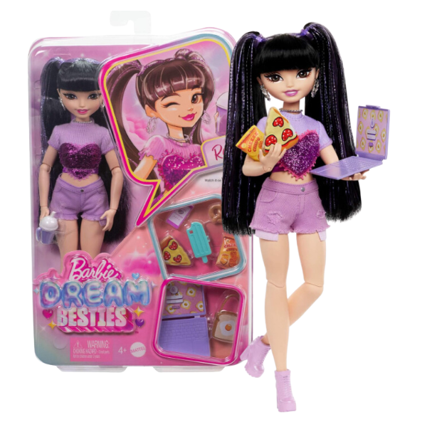 Кукла Barbie Dream Besties „Renee” с аксессуарами – Кулинарное и Путешественное Приключение