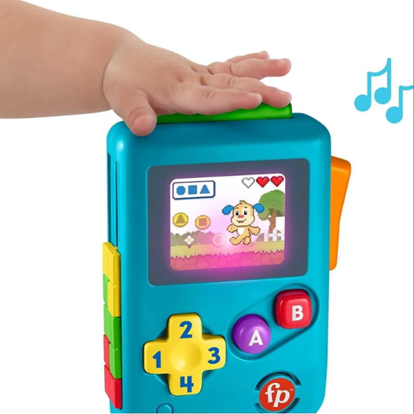 Consolă Interactivă de Joc Fisher-Price – Jucărie Educațională pentru Bebeluși