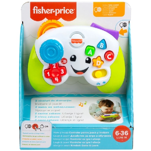 Jucărie educativă Fisher-Price Game Controller , 6-36 luni