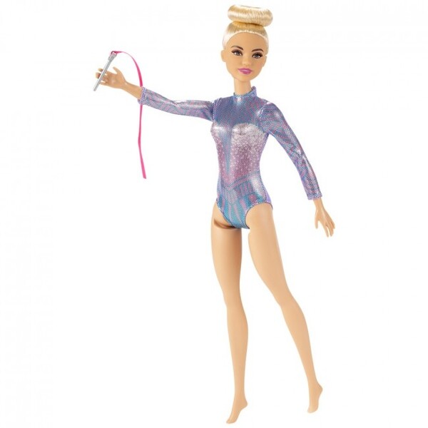 Păpușa Barbie Gimnasta – Seria „Pot să fiu”, cu accesorii