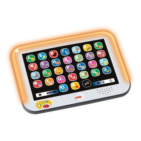 Tabletă educativă Fisher-Price cu tehnologia Smart Stages (versiune în limba rusă)