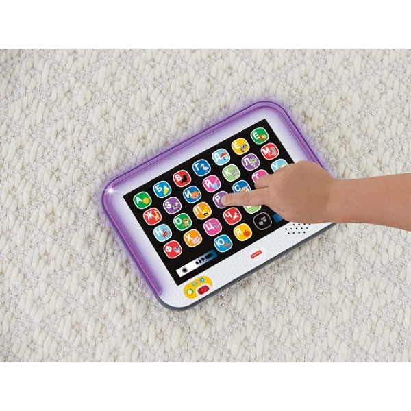 Tabletă educativă Fisher-Price cu tehnologia Smart Stages (versiune în limba rusă)