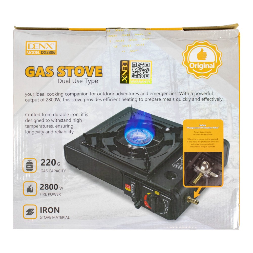 Plită gaz 1-conformă DX2806 – Soluție compactă pentru gătit