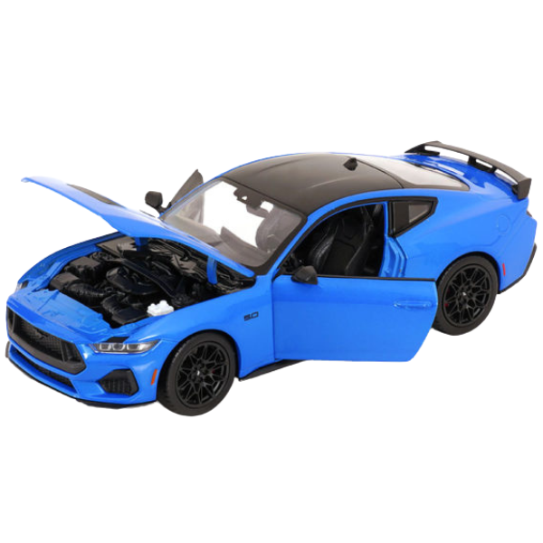 2024 Ford Mustang GT 1:25 Welly – Mașină Metalică de Colecție cu Detalii Realiste
