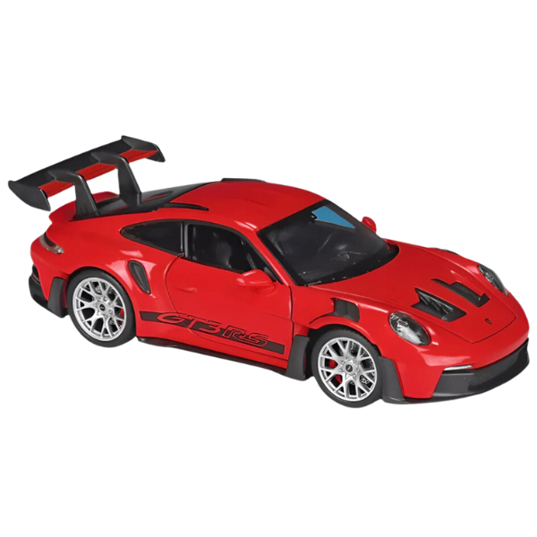 Porsche 911 GT3 RS (992) 1:24 Welly – Mașină Metalică de Colecție cu Detalii Realiste