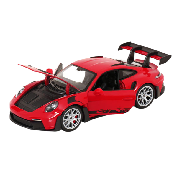 Porsche 911 GT3 RS (992) 1:24 Welly – Mașină Metalică de Colecție cu Detalii Realiste