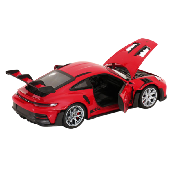 Porsche 911 GT3 RS (992) 1:24 Welly – Mașină Metalică de Colecție cu Detalii Realiste