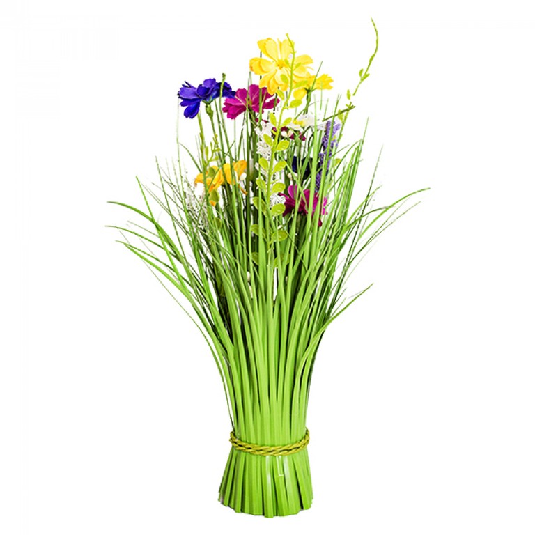 Flori de câmp în snop 40 cm - Decor natural pentru interior