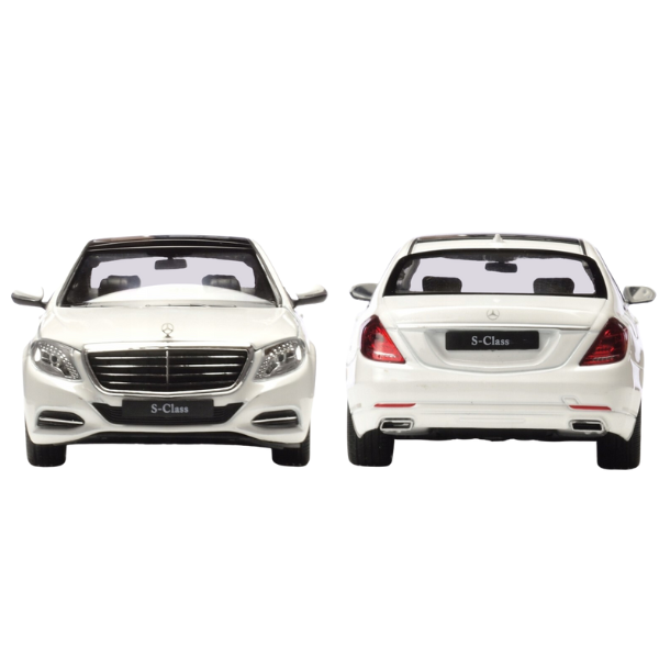 Mașină de colecție MERCEDES BENZ S-CLASS 1:24 Welly – model realist metalic