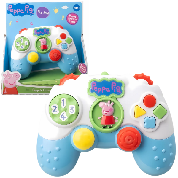 Controler de Jocuri „Purcelușa Peppa” – Jucărie Interactivă pentru Copii