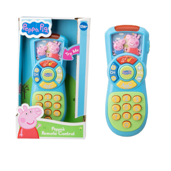 Telecomanda „Purcelușa Peppa” – Jucărie Interactivă pentru Copii