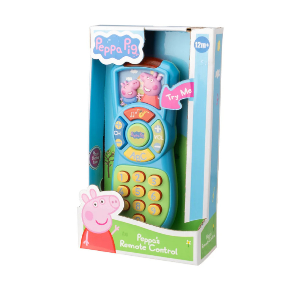 Telecomanda „Purcelușa Peppa” – Jucărie Interactivă pentru Copii