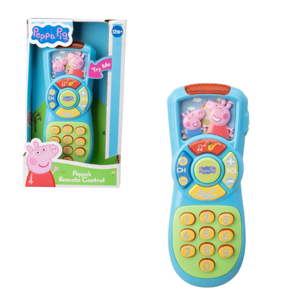 Telecomanda „Purcelușa Peppa” – Jucărie Interactivă pentru Copii