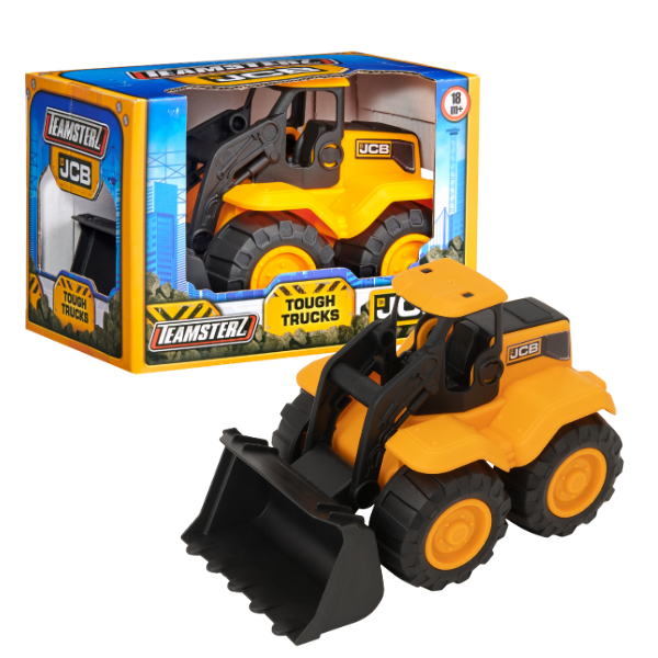 Camion de Încărcare Teamsterz JCB – Încărcător cu Cupă Funcțională și Design Robus