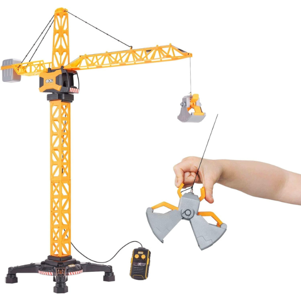 Macara Teamsterz JCB X-Series cu Bilă de Demolare și Telecomandă – Jucărie Educațională pentru Copii
