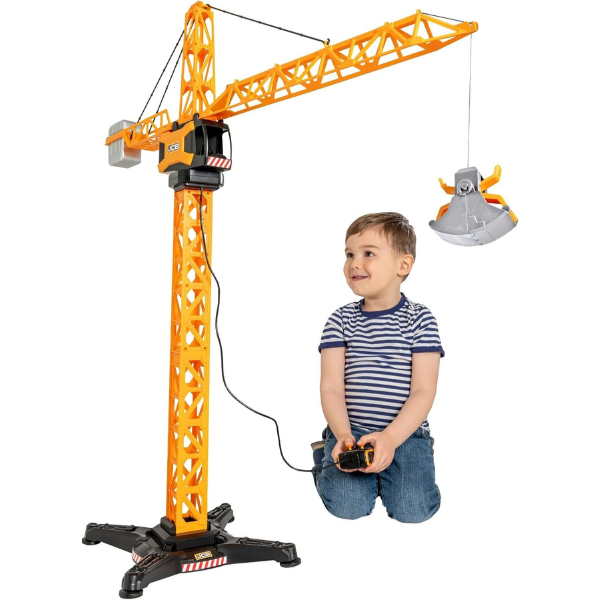 Macara Teamsterz JCB X-Series cu Bilă de Demolare și Telecomandă – Jucărie Educațională pentru Copii