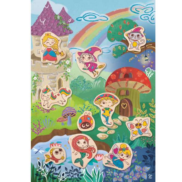 Set magnetic „Prieteni magici” de la Hape – Creativitate și imaginație nelimitată