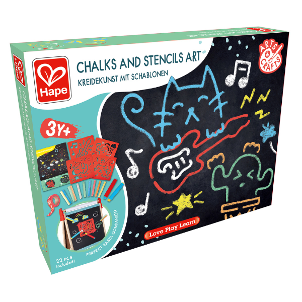 Set pentru desen și creativitate „Desenare cu creta” – Fă-ți copilul un mic artist