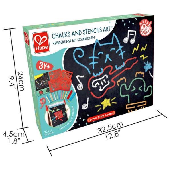 Set pentru desen și creativitate „Desenare cu creta” – Fă-ți copilul un mic artist