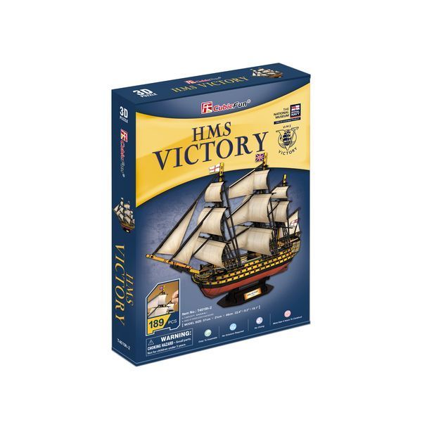 Puzzle 3D „Vas de Război HMS Victory” – O Lecție Istorică pentru Toată Familia
