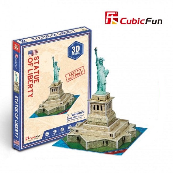 3D Пазл «Статуя Свободы» – Увлекательная игра для всей семьи