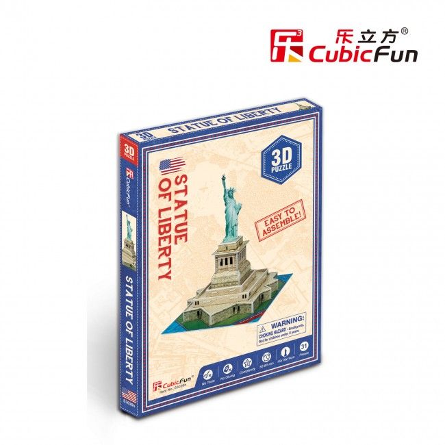 3D Пазл «Статуя Свободы» – Увлекательная игра для всей семьи