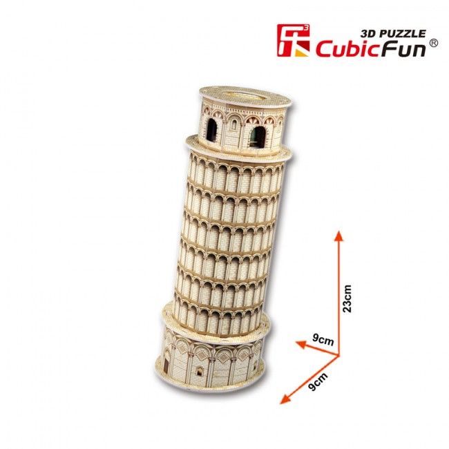 Puzzle 3D „Turnul din Pisa” – Creați propria replică a celebrului monument