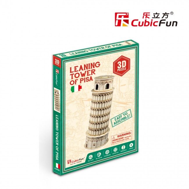 Puzzle 3D „Turnul din Pisa” – Creați propria replică a celebrului monument