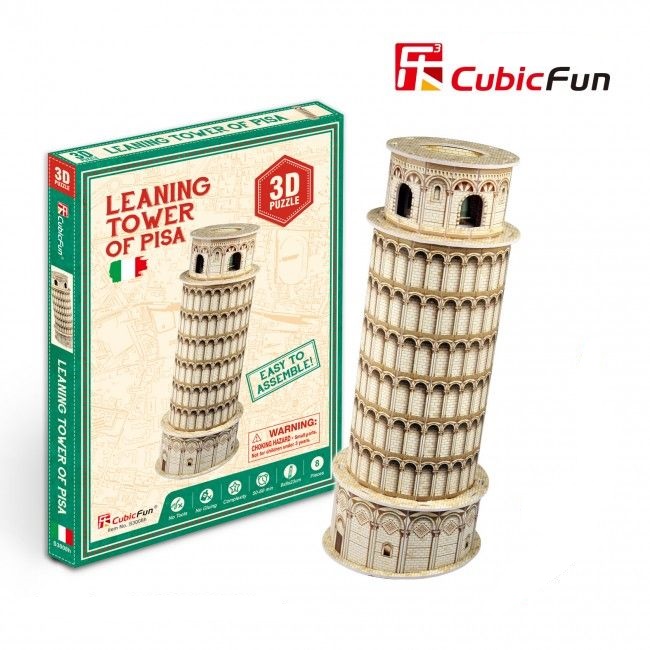 Puzzle 3D „Turnul din Pisa” – Creați propria replică a celebrului monument