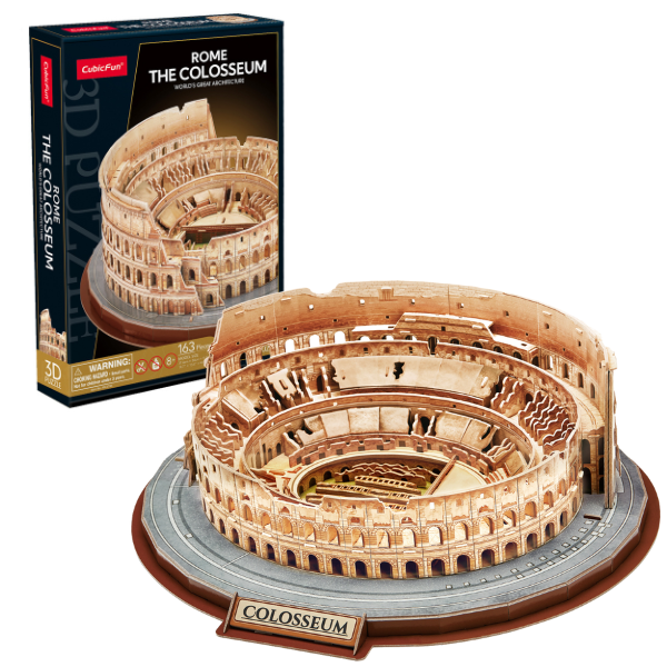 Puzzle 3D „Colosseum” – Istorie și distracție în 163 de piese