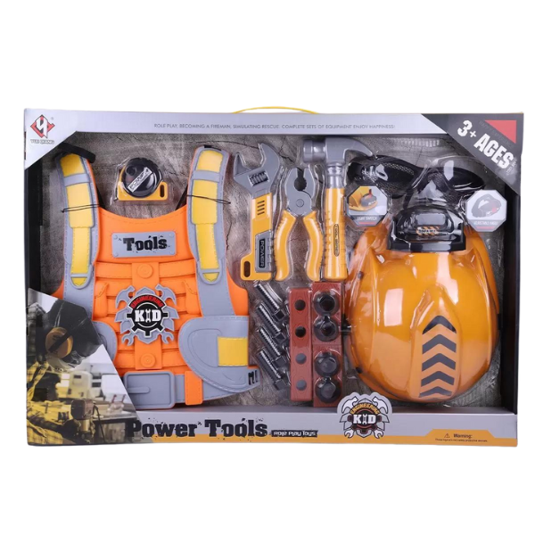 Set de unelte pentru copii „Mâini dibace” – Set complet de unelte pentru micii constructori