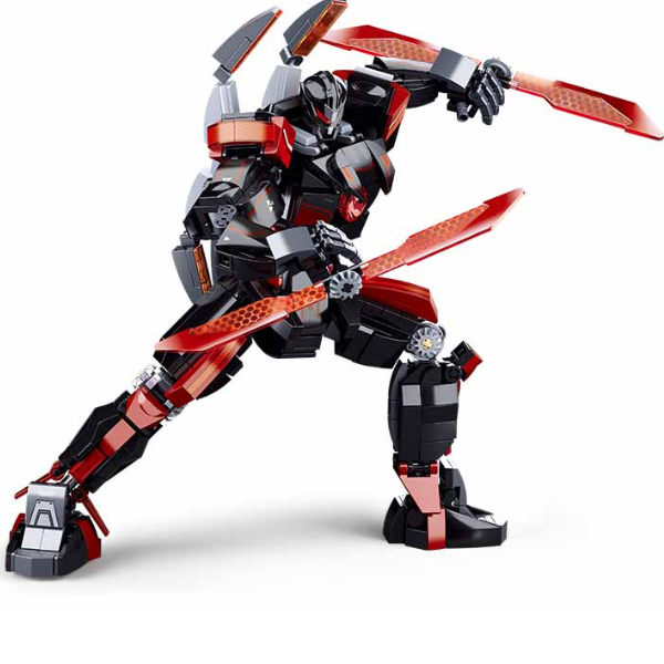 Set de construcție Sluban „Robot – Hoinarul Obscur” | 585 piese