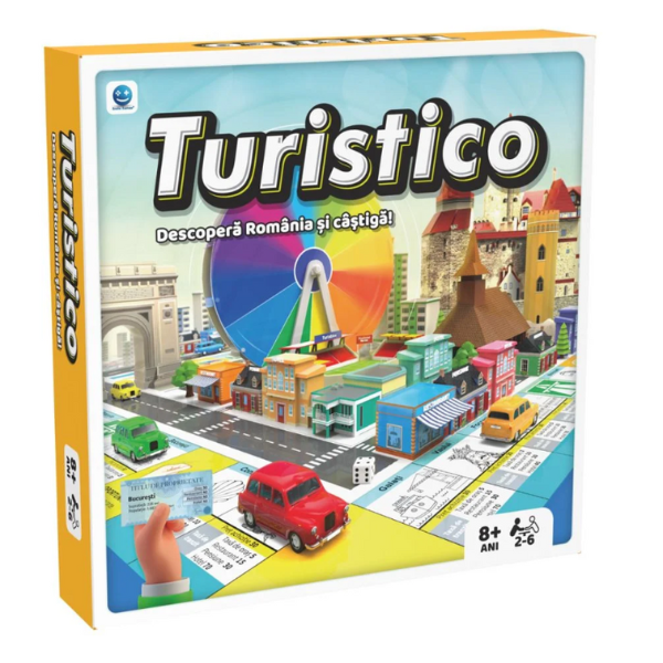 Joc de societate „Turistico” – Descoperă România jucând! | Smile Games