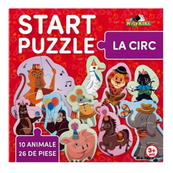 Puzzle educativ „La circ” 4 în 1 – Smile Games
