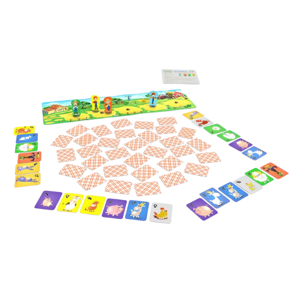 Joc educativ de societate „Familia la fermă” – Smile Games