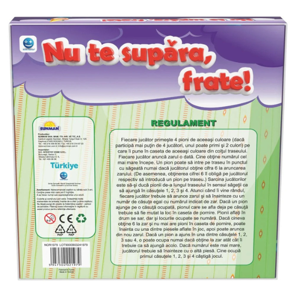 Nu te supăra, frate! – Joc de societate clasic pentru întreaga familie
