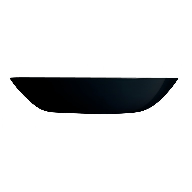 Farfurie adâncă Diwali Noir 20 cm – 780 ml, sticlă călită, ideală pentru supe