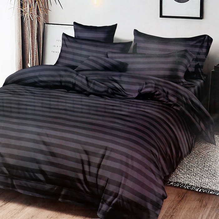 Set lenjerie de pat COMFORT, 4 piese, Bumbac, 200x230 cm, Diverse Culori