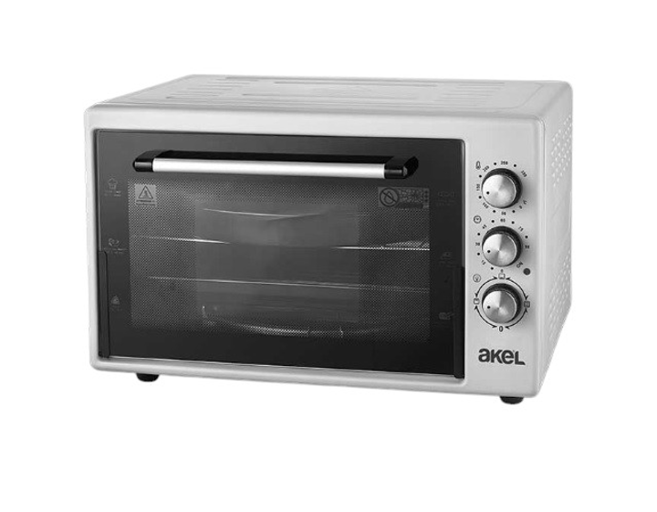Cuptor electric Akel AF930 45L, 1500W, Timer sonor, Termostat reglabil, Design modern