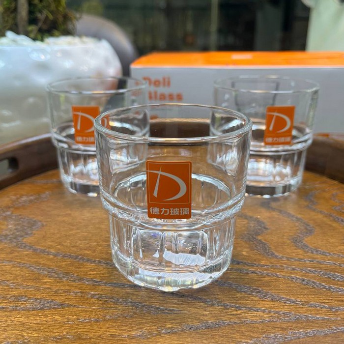 Set 6 pahare DELI din sticlă pentru whisky, 285ml – Eleganță și rafinament