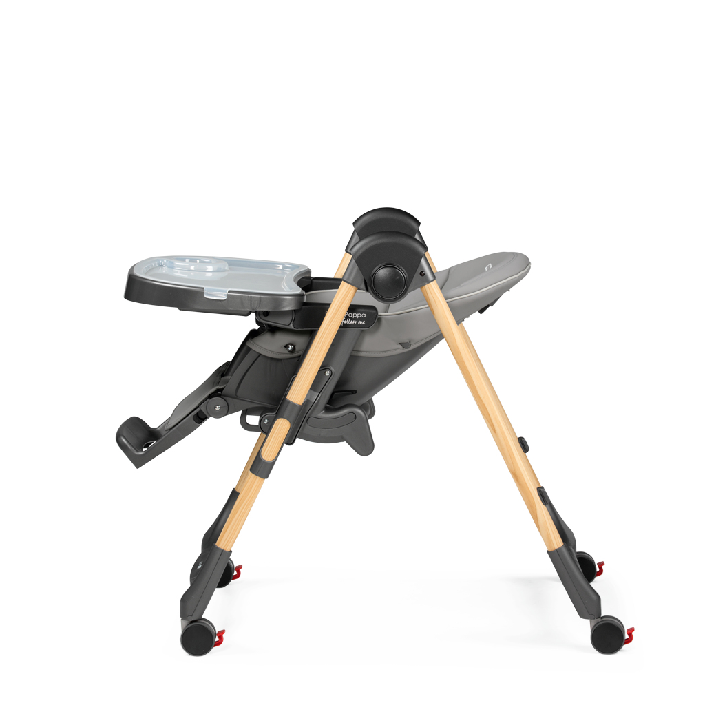 Scaun de masa Prima Pappa Follow Me Ambiance Ice,  Peg Perego 